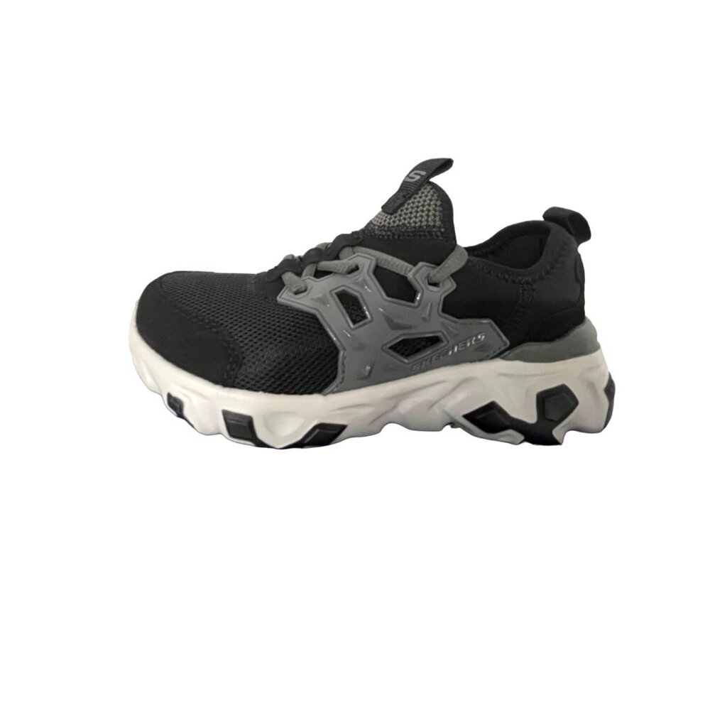 SKECHERS TECHNO STRIDES WORIZO Boy’s SHOEs, Black, Sz. 13 - Picture 1 of 11